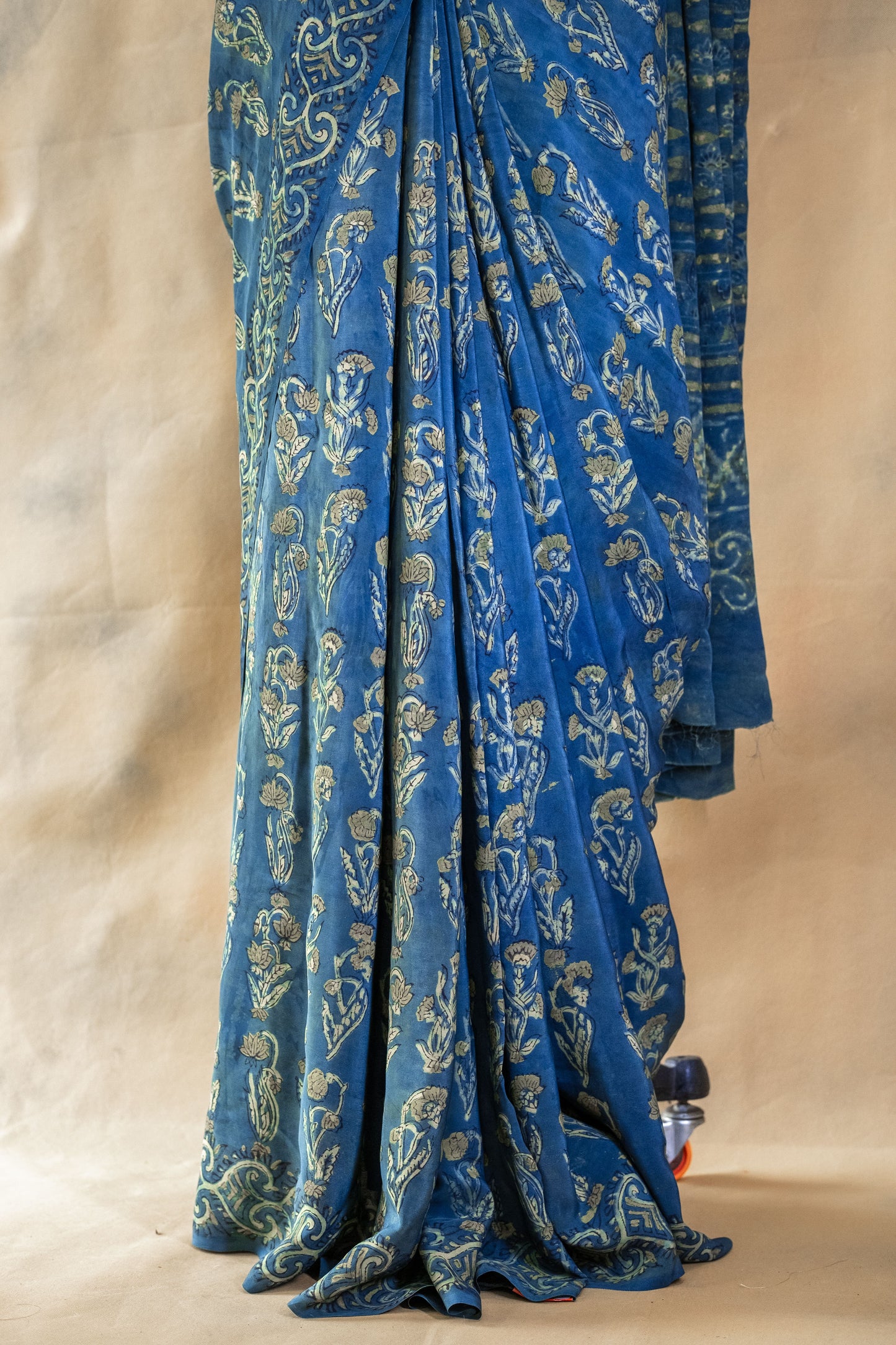 Blue Modal Silk Saree