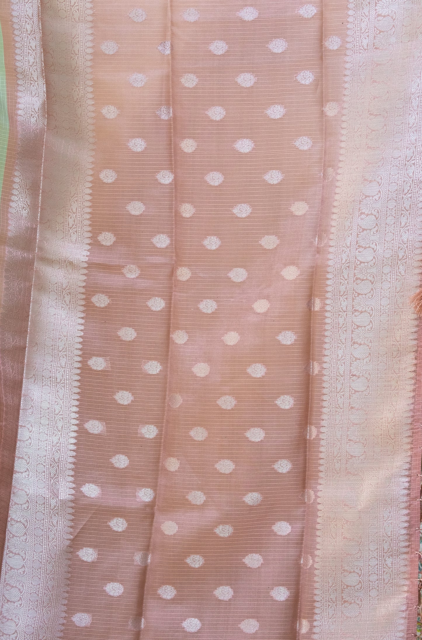 Green Silk Kota Saree