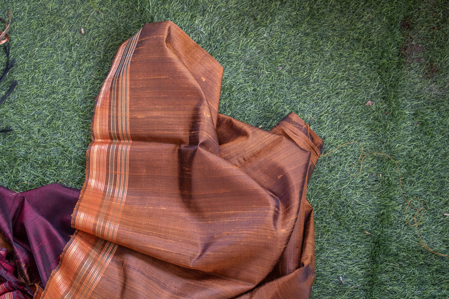 Royal Dark Violet Soft Silk Saree – Sophisticated Elegance in a Regal Hue