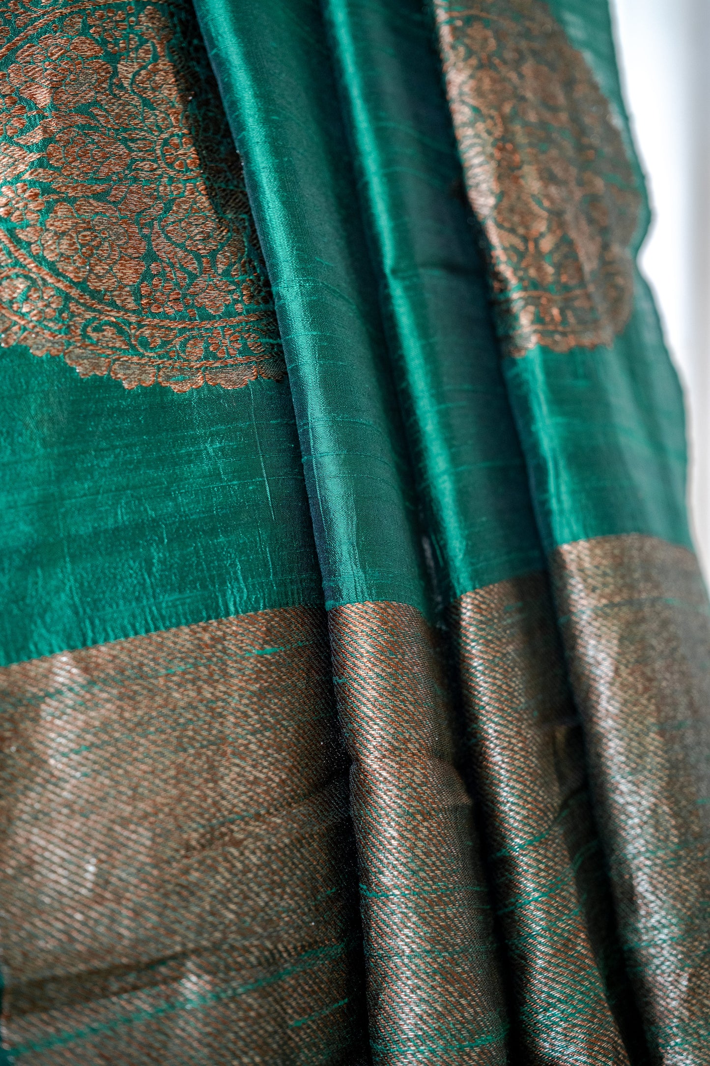 Green Banaras Silk Saree