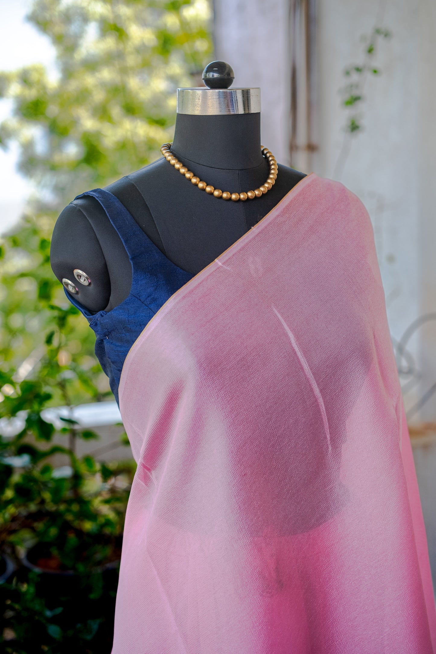 Pink Plain Georgette - 24BRM33