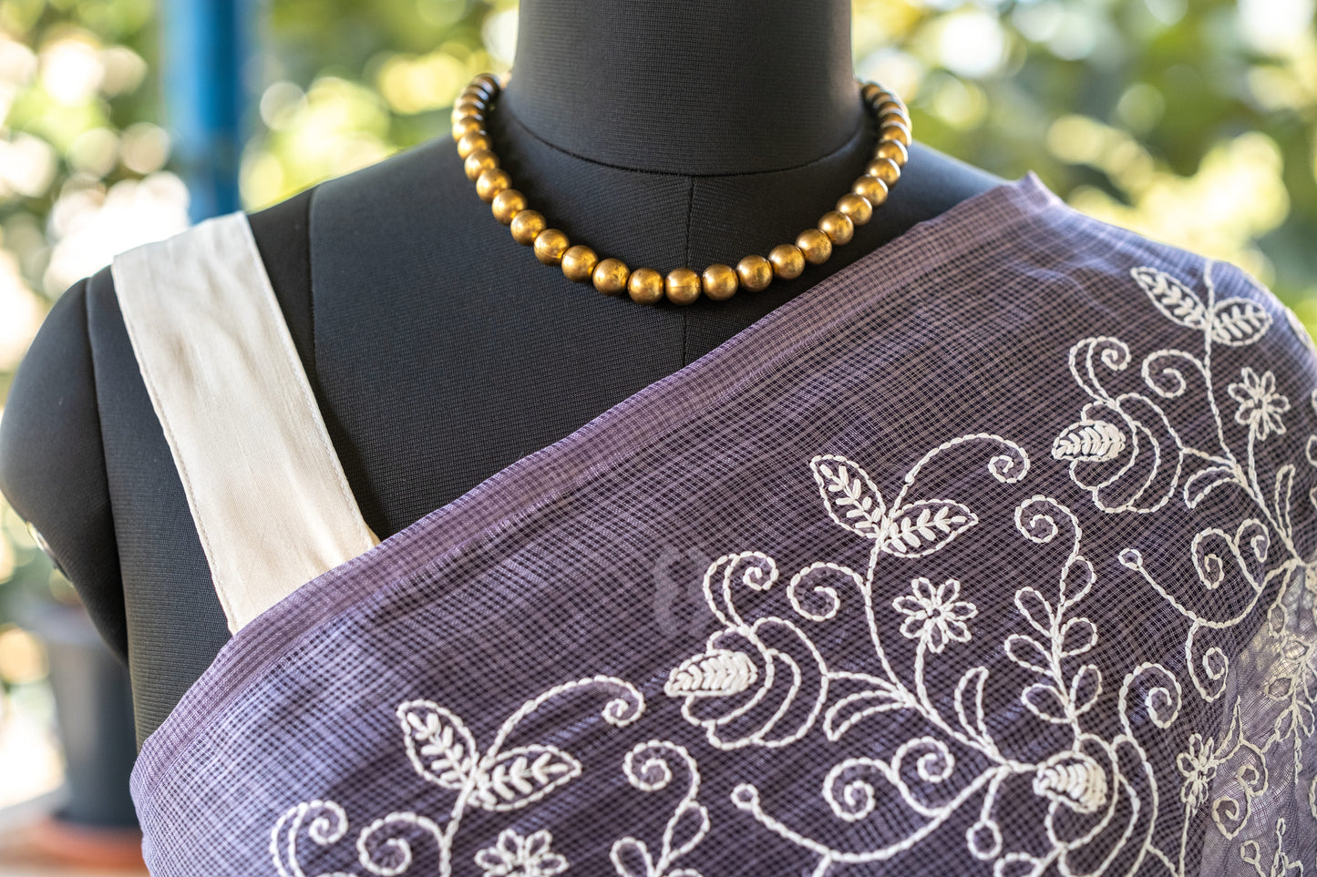 Kota Embroidery Saree