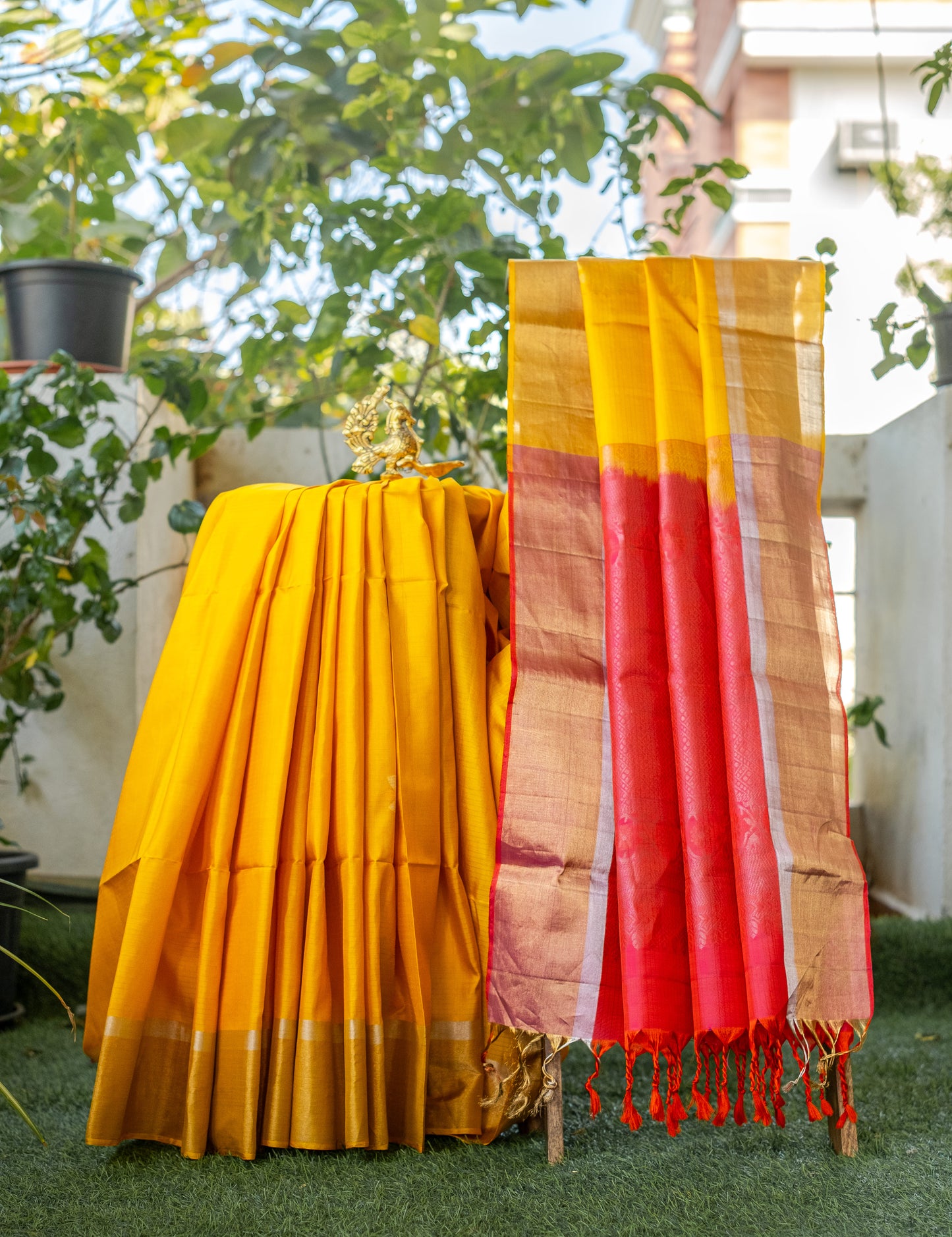 Yellow Soft Silk
