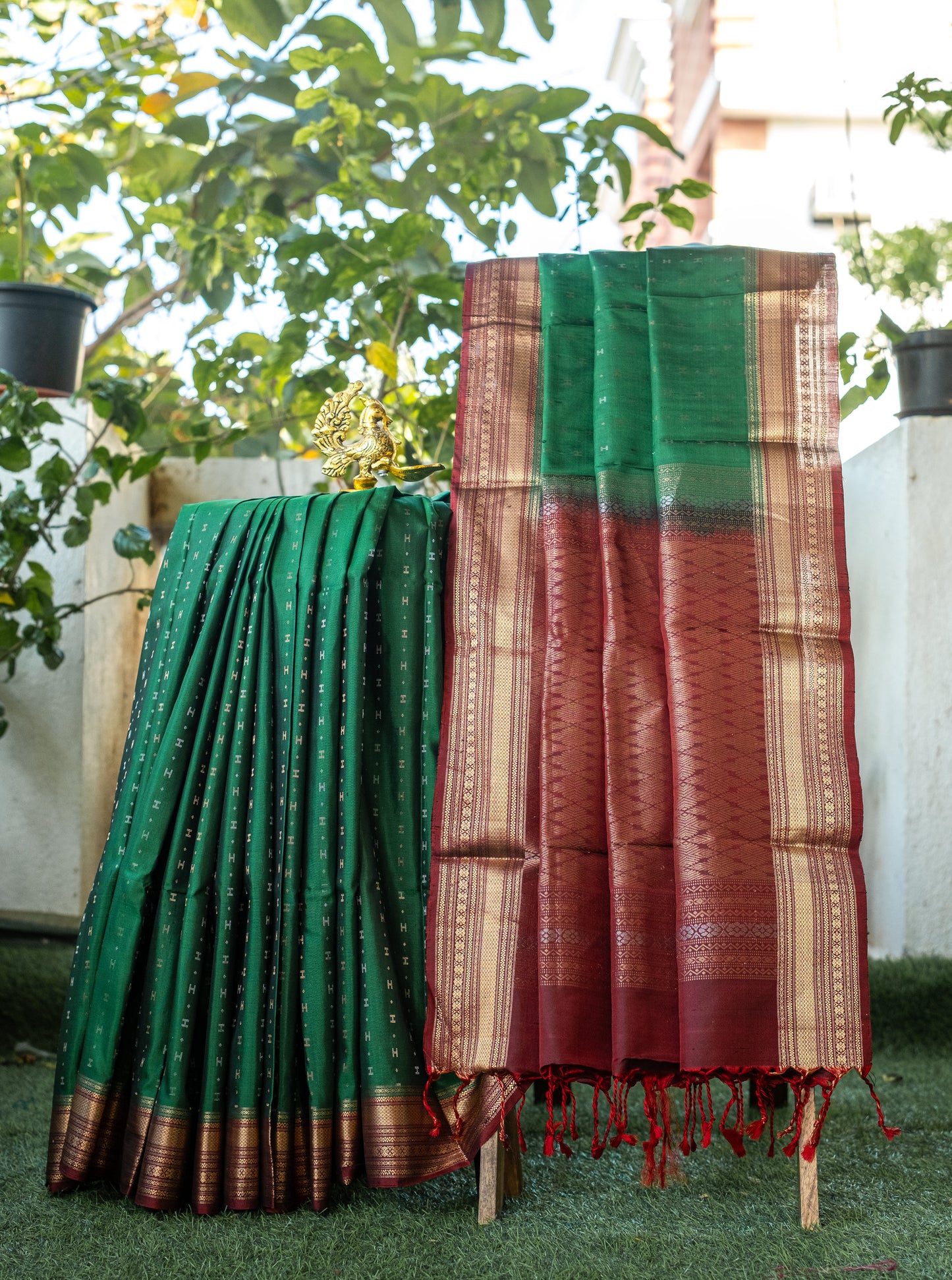 Green Soft Silk