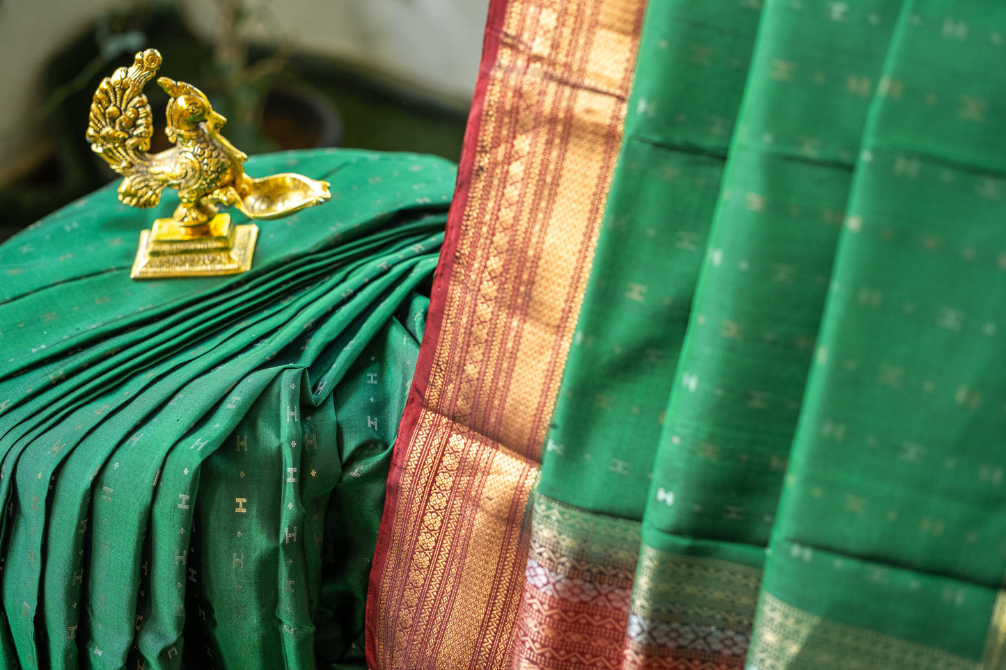 Green Soft Silk