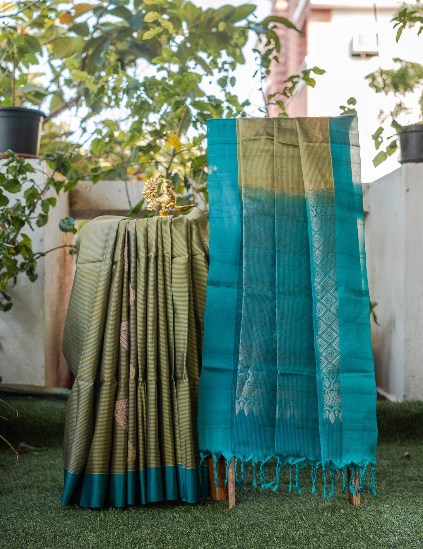 Green Soft Silk Saree