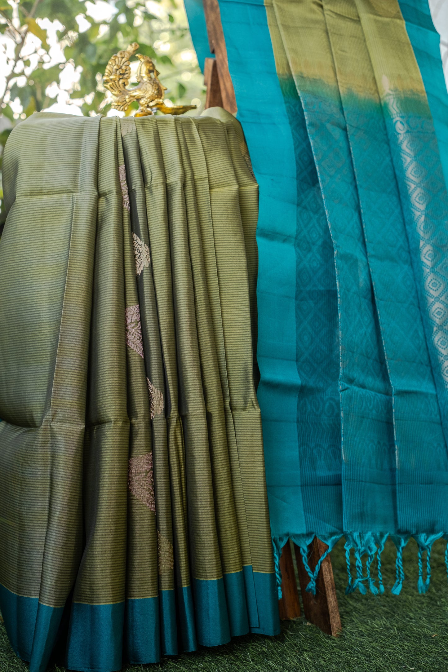 Green Soft Silk Saree