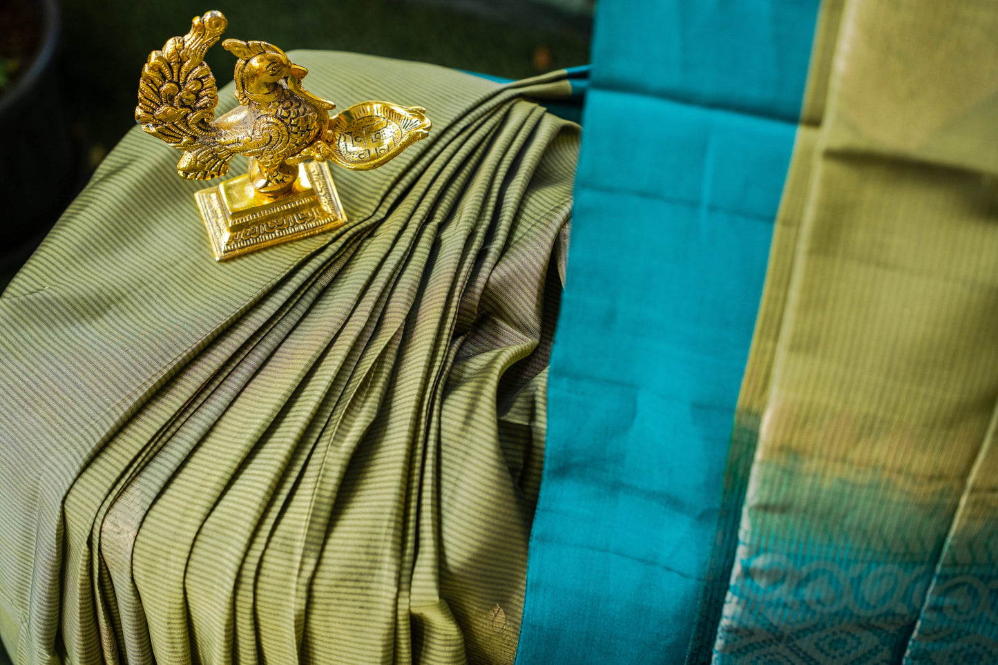 Green Soft Silk Saree