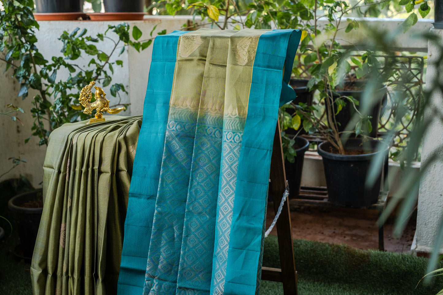 Green Soft Silk Saree