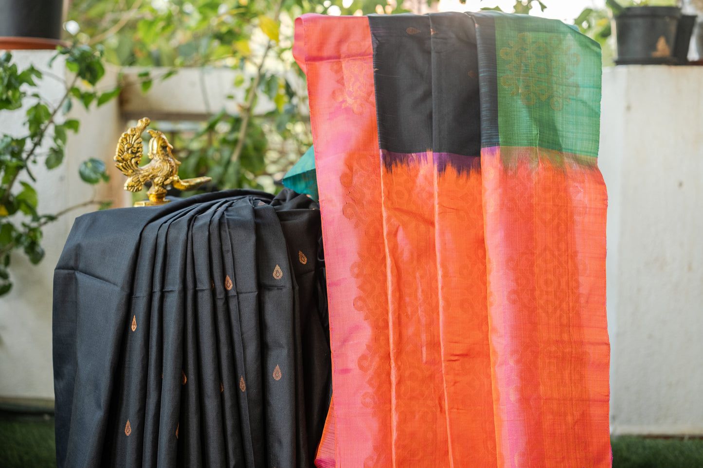 Black Soft Silk Saree