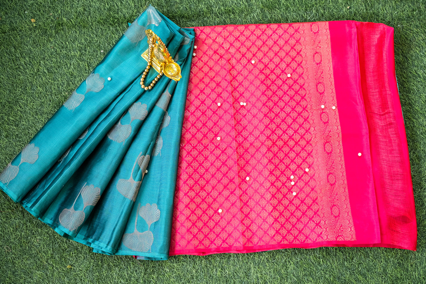 Blue Soft Silk Saree