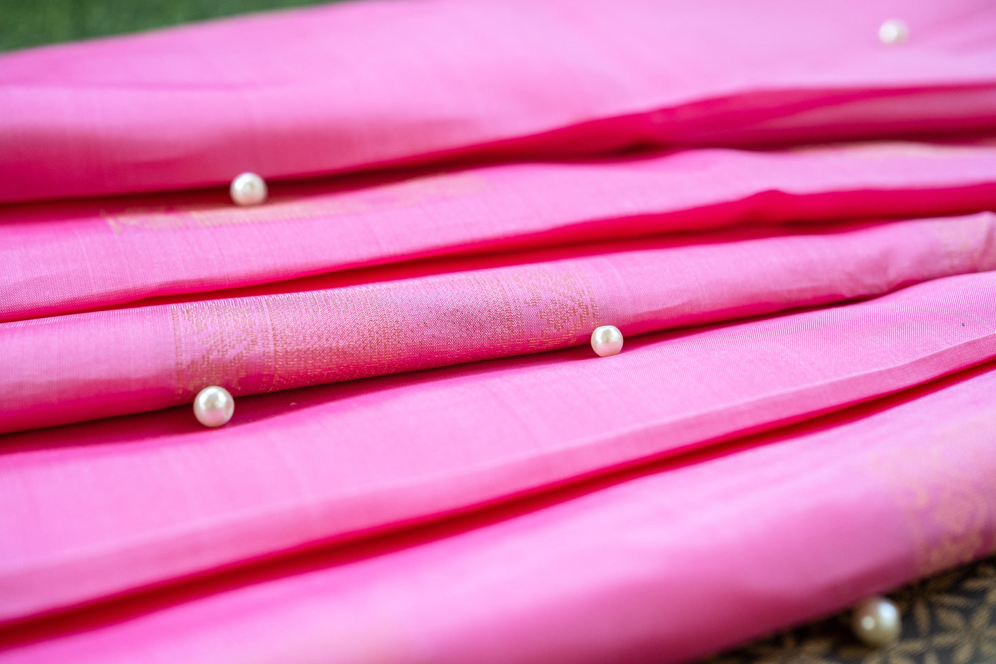 Pink Soft Silk Saree
