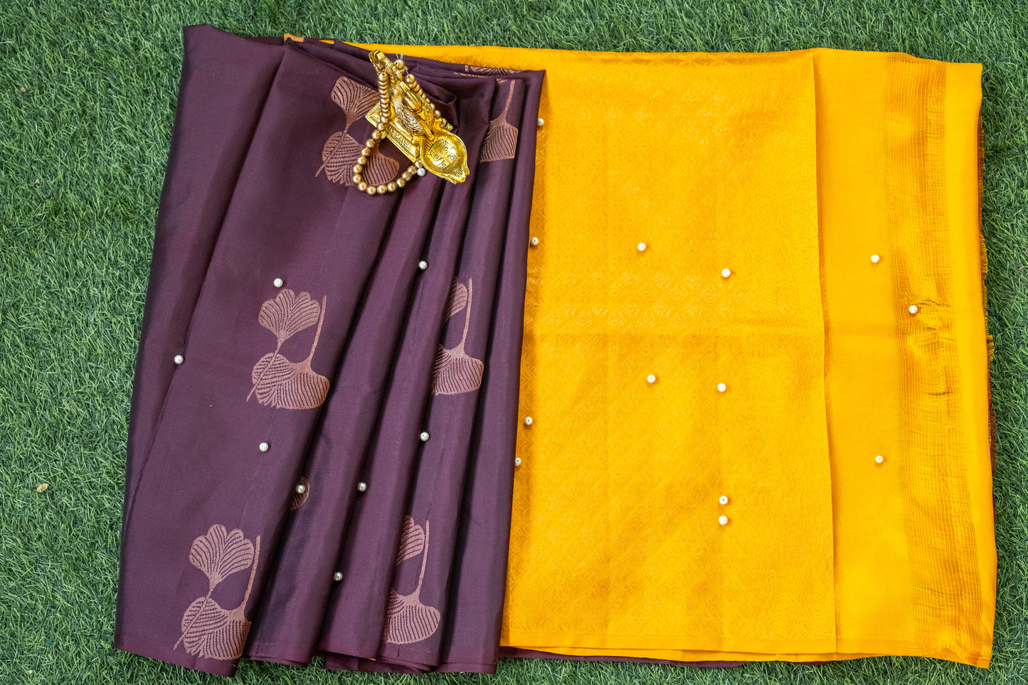 Violet Soft Silk Saree