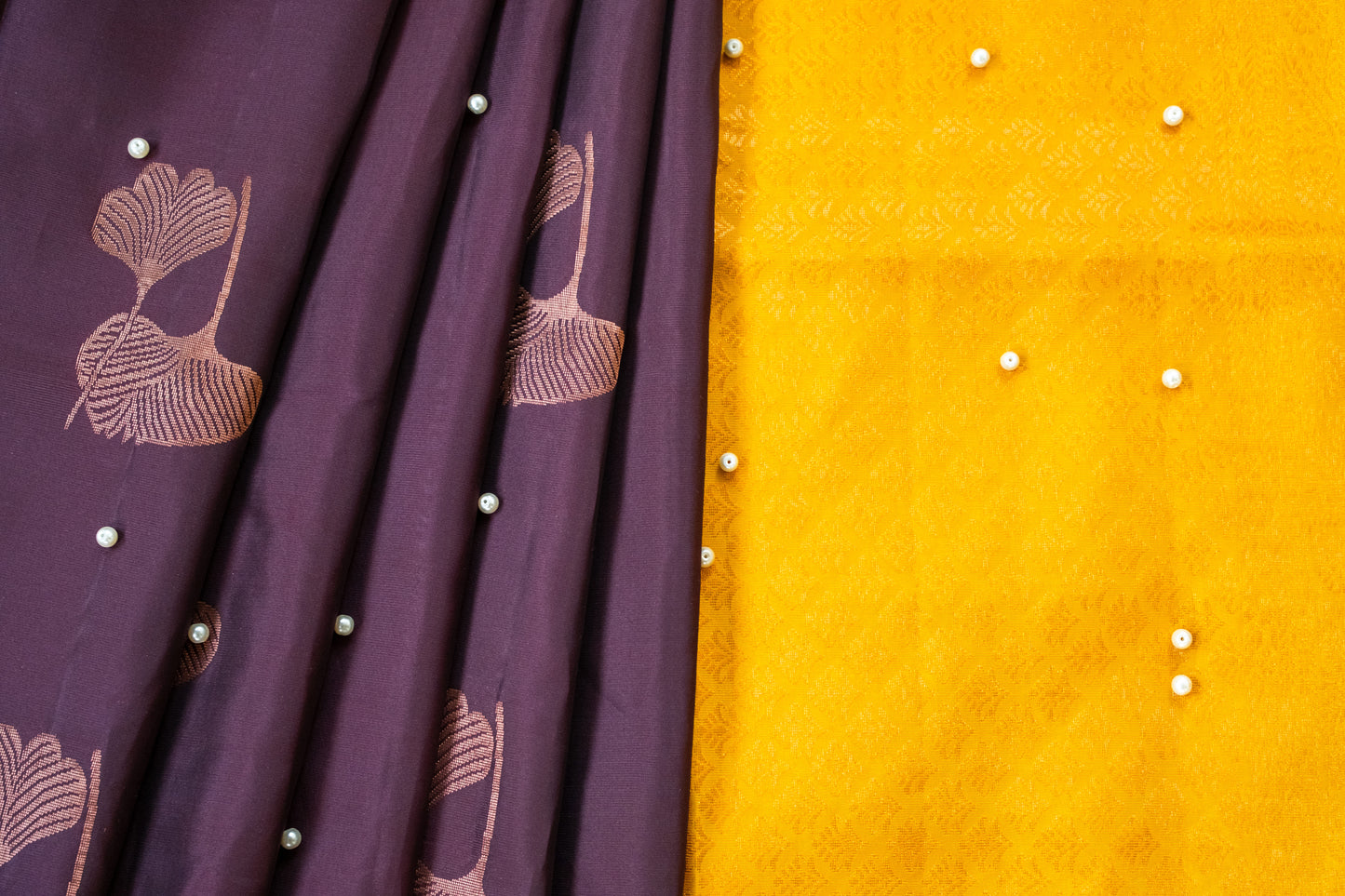 Violet Soft Silk Saree