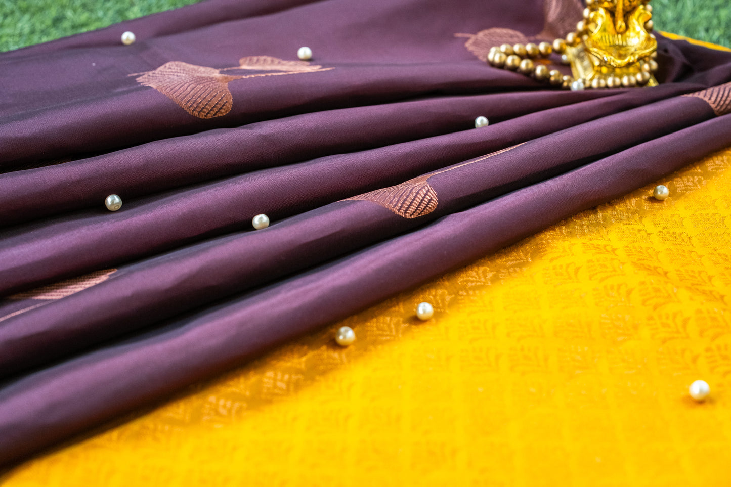 Violet Soft Silk Saree