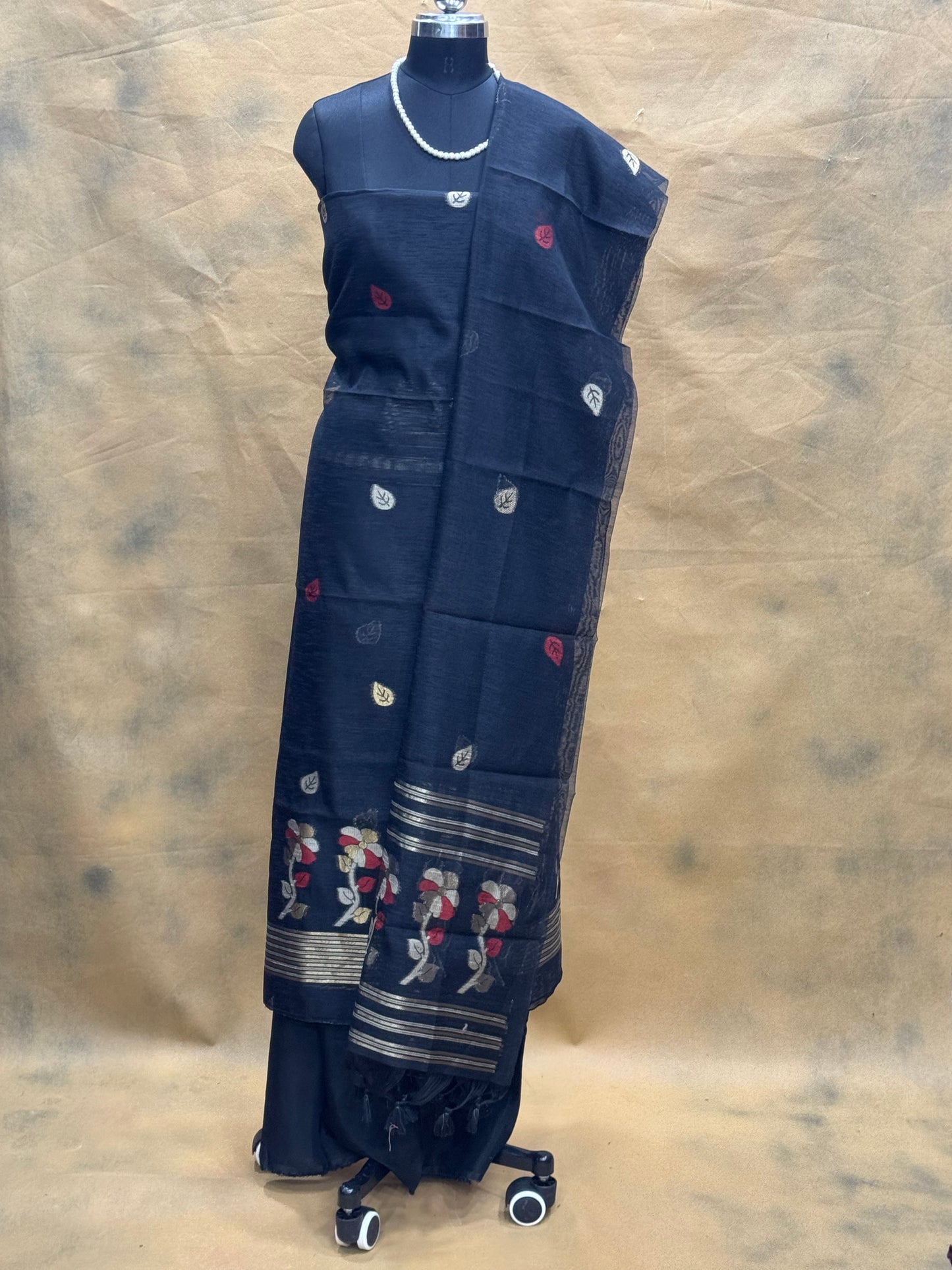 Black Linen Salwar