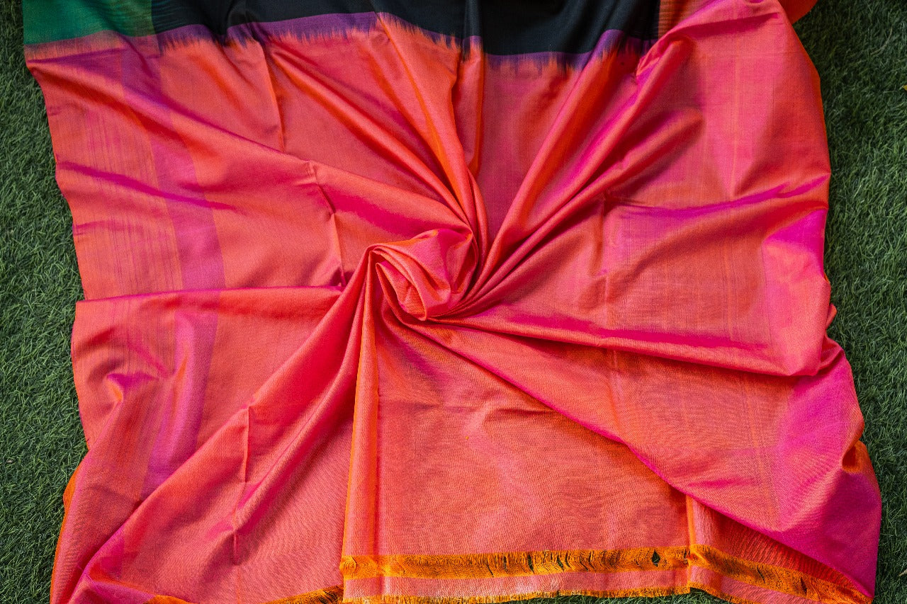 Black Soft Silk Saree