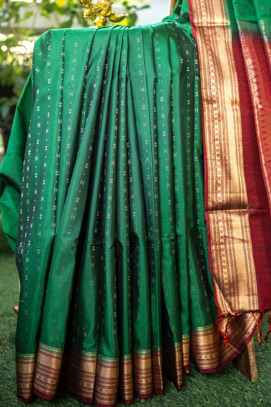 Green Soft Silk