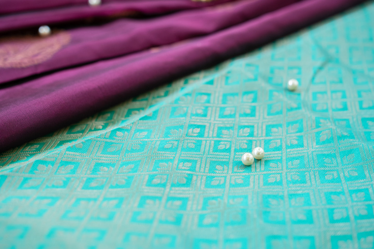 Violet Soft Silk Saree