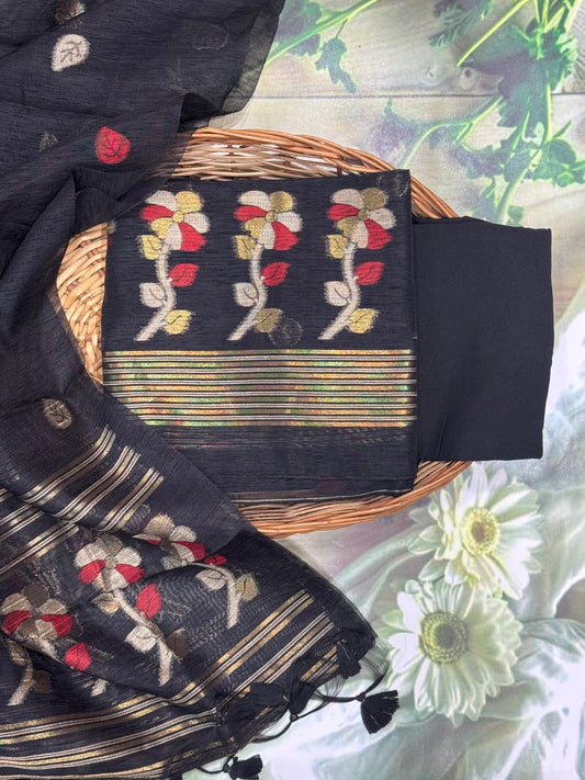 Black Linen Salwar