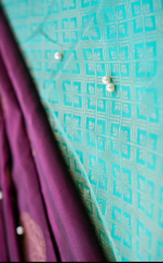 Violet Soft Silk Saree