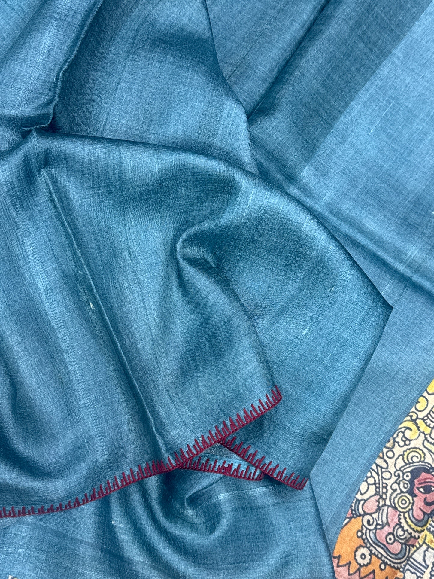 Tussar Silk Ramayana  Saree